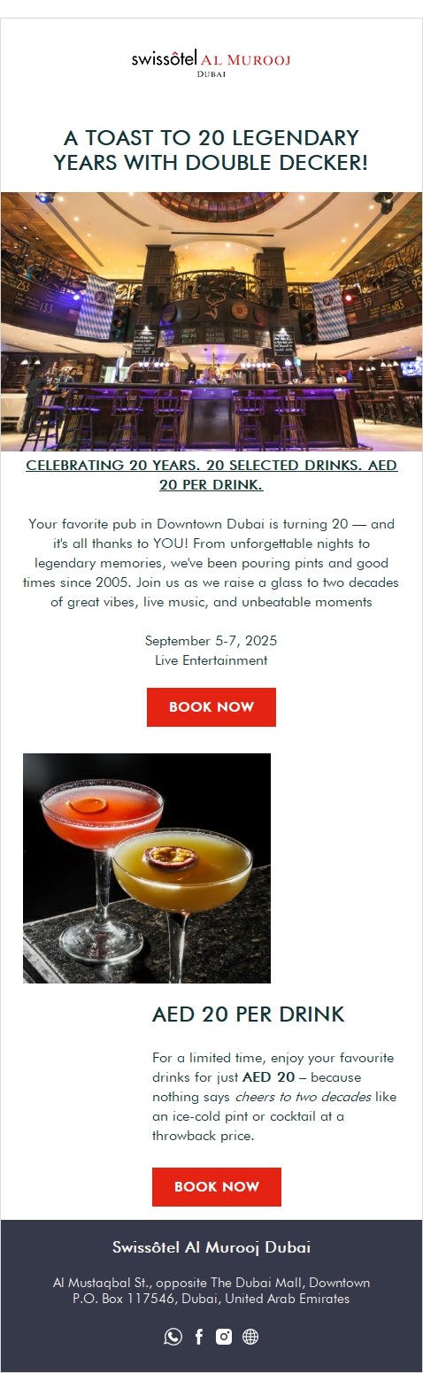 AED 20 Drinks? You Read That Right!